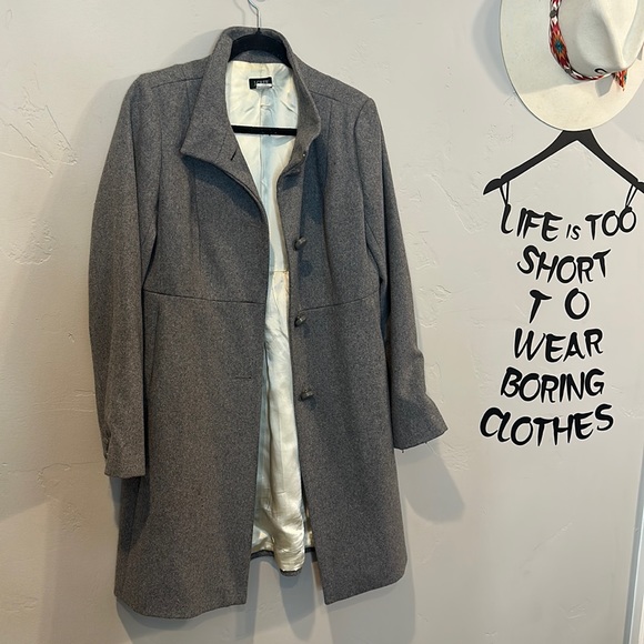 J. Crew Jackets & Blazers - Well loved wool J. Crew long Coat